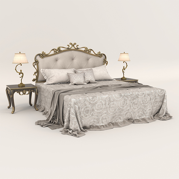[DOWNLOAD]Classic European style Bed set 58