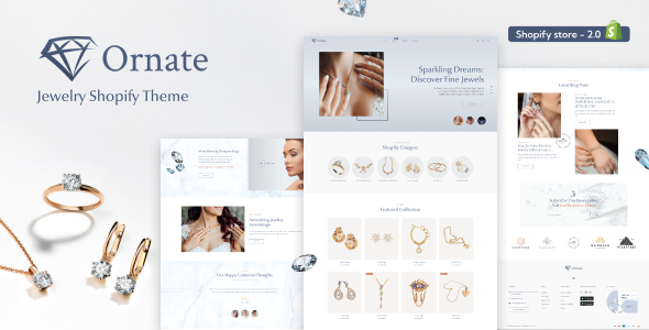 Ornate - Jewellry Store Shopify Theme