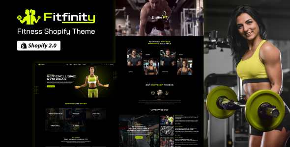 Fitfinity - Fitness Gym Equipment Shopify Theme