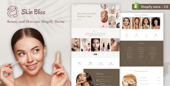 [DOWNLOAD]Skinbliss - Beauty & Cosmetic Store Shopify Theme
