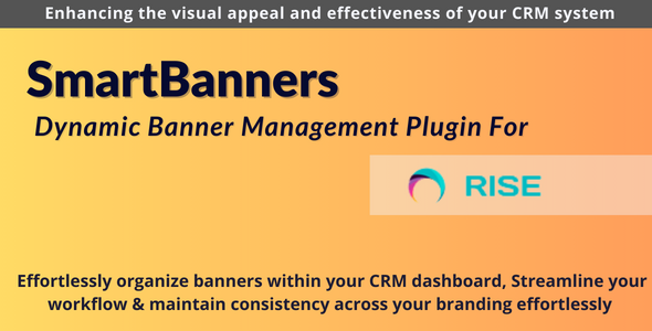 SmartBanners - Dynamic Banner Management Plugin for Rise CRM