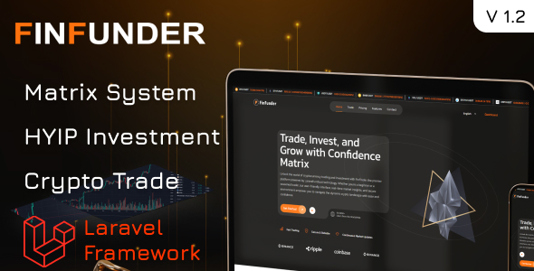 FinFunder  HYIP Investments and Crypto Trading on the Matrix Platform