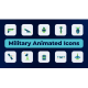 Military Animated Icons - VideoHive Item for Sale