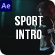 Dynamic Sport Intro - VideoHive Item for Sale