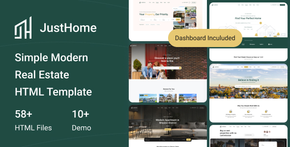 [DOWNLOAD]JustHome - Real Estate HTML Template