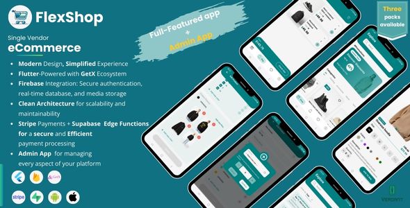 [DOWNLOAD]FlexShop - Complete pack | Flutter E-commerce App with Firebase + Admin app
