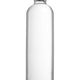Purified water in clean glass bottle isolated on a white. Closed with am aluminum screw cap. - PhotoDune Item for Sale