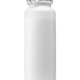 Drinkable yogurt in white plastic bottle with foil lid isolated on white. - PhotoDune Item for Sale