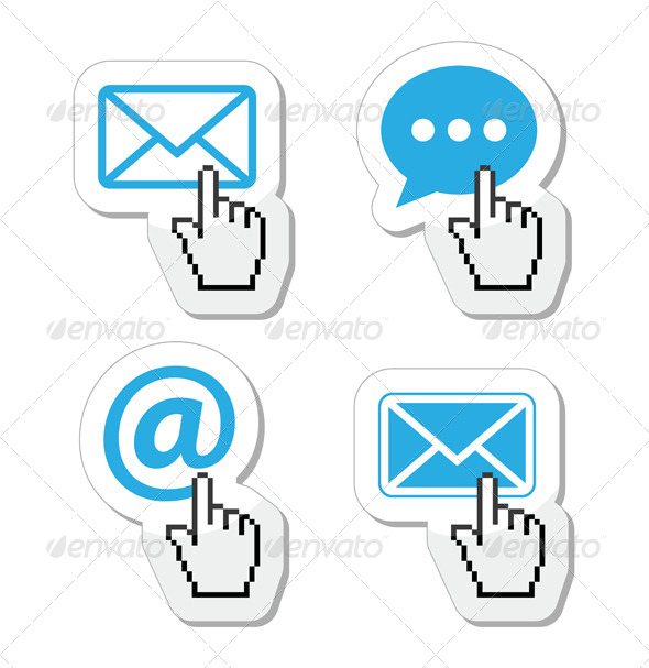 Cursor Hand - Communications Technology