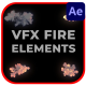 VFX Fire Elements for After Effects