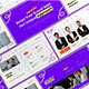 Purple White Creative Agency Company Profile Presentation PPT