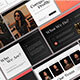 Orange Gradient Fashion Company Profile Presentation PPT