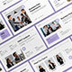 White Purple Modern Simple Business Plan Presentation PPT