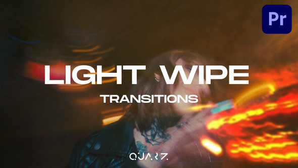 Light Wipe Transitions for Premiere Pro