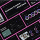 Black Purple Modern Business Creative Pitch Deck Presentation Google Slide