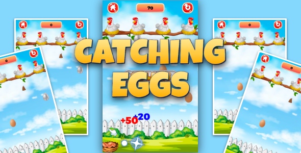 Catching Eggs - Cross Platform Casual Game