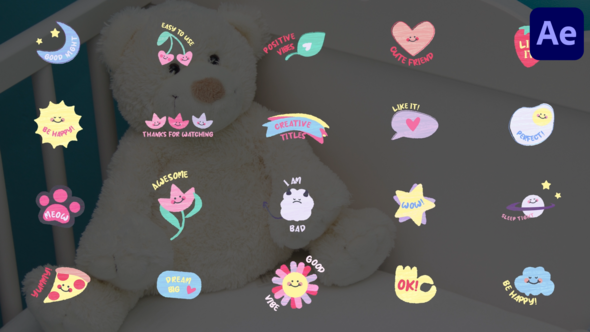 Creative Titles for After Effects Titles template preview