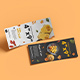 9x4 inc Rack Card Sized Flyers. Fully Customizable PSD Mockups