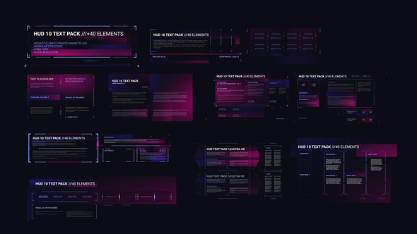 HUD 10 TEXT PACK alt