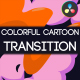 Colorful Cartoon Transitions for DaVinci Resolve - VideoHive Item for Sale