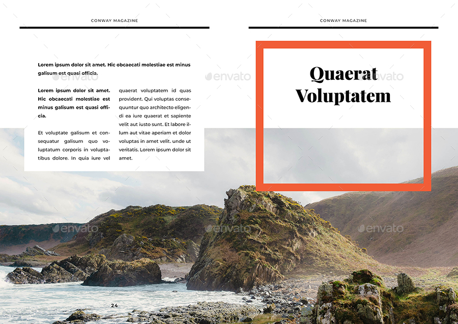 Magazine Template, Print Templates | GraphicRiver