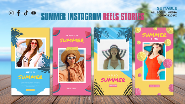 Summer Instagram Reels Stories