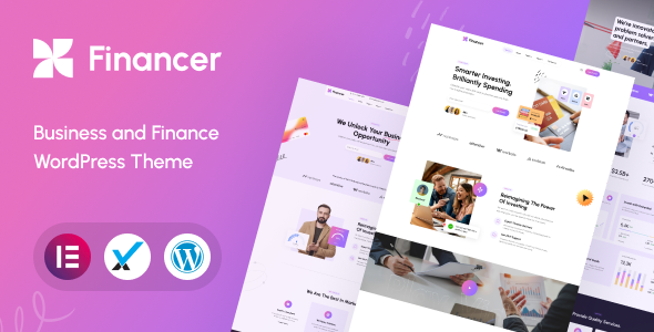 Financer – Business and Finance WordPress Theme