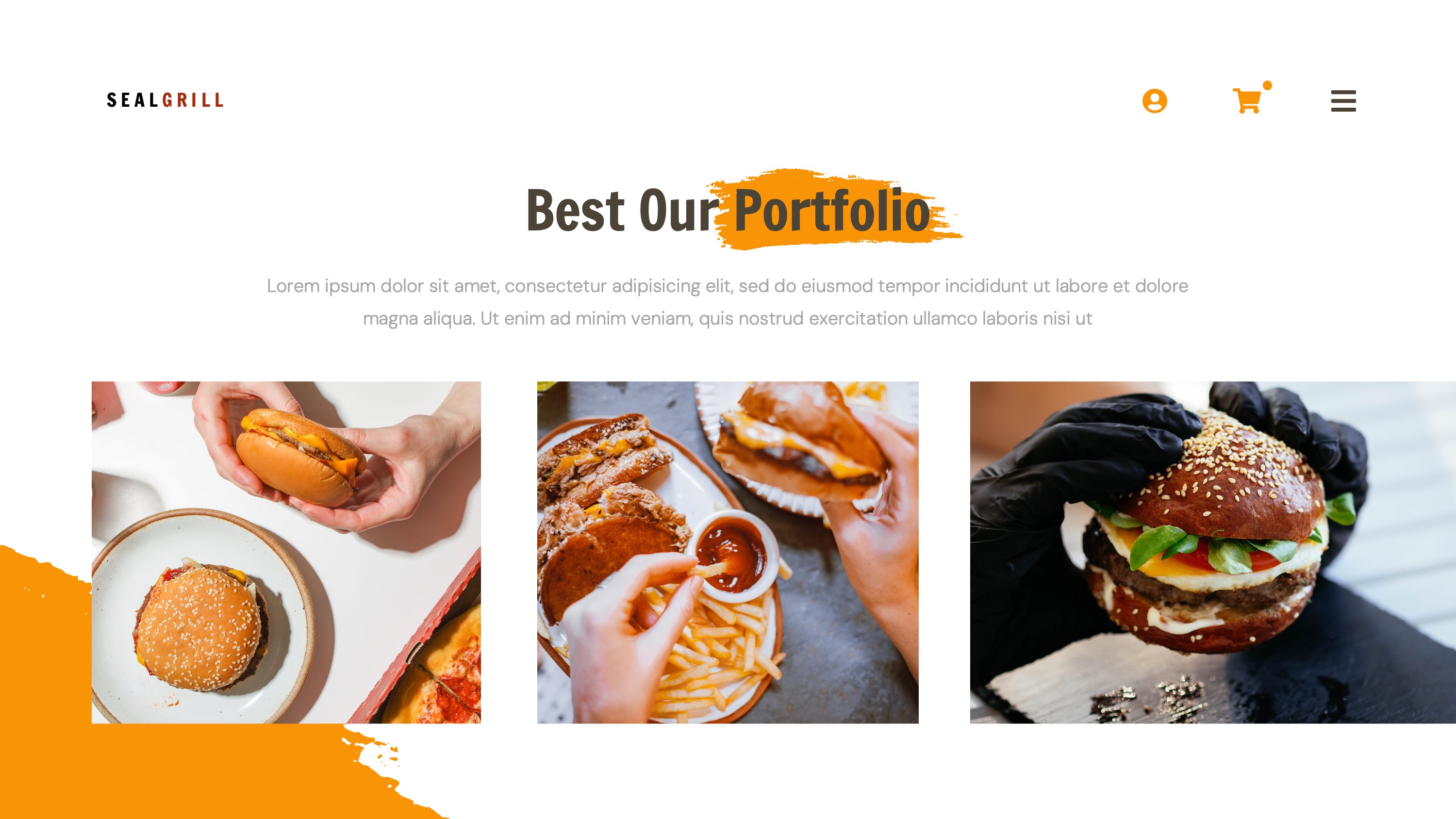 SEALGRILL Burger PowerPoint, Presentation Templates | GraphicRiver