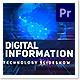 Digital Information Technology Slideshow - Premiere Pro - VideoHive Item for Sale