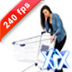 Empty Shopping Cart 240fps - VideoHive Item for Sale
