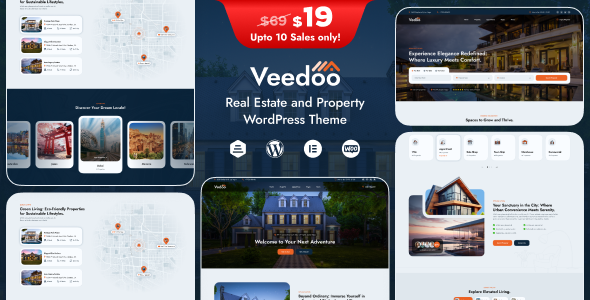 Vedoo – Single Property & Real Estate WordPress Theme