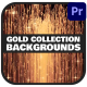 Gold Collection Backgrounds for Premiere Pro - VideoHive Item for Sale