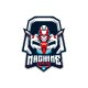 Machine Robot Esport Logo