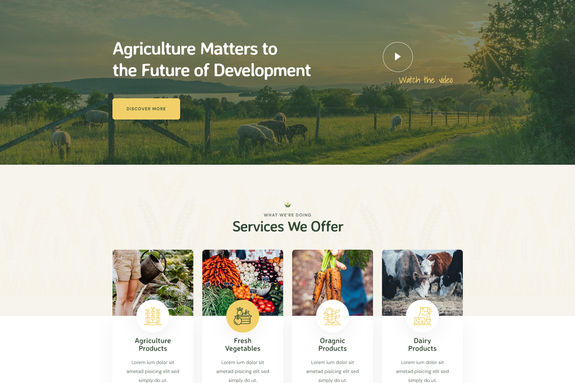 Agriox - Agriculture Farming Template Kit by themesflat | ThemeForest