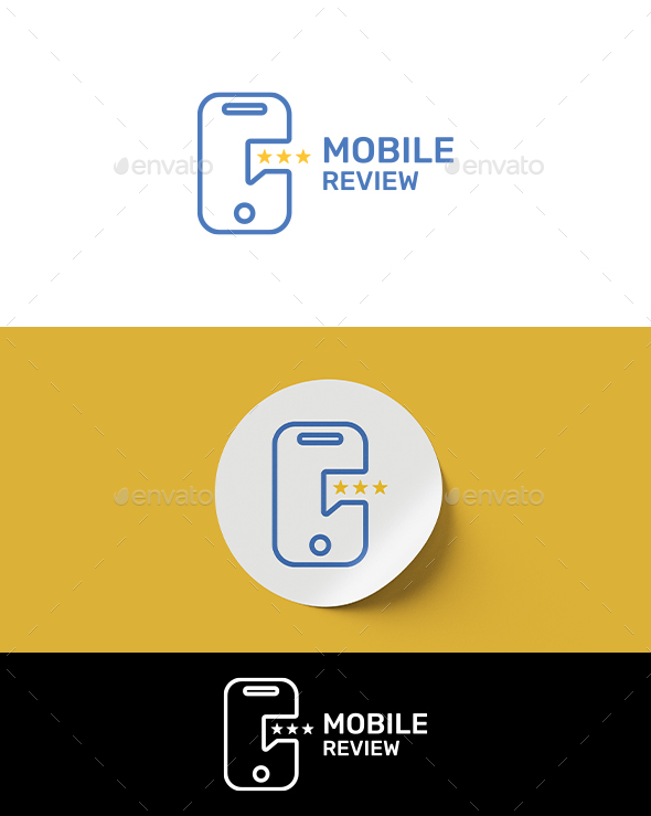 [DOWNLOAD]Mobile Review Logo Template