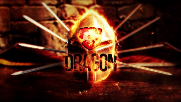 Medieval Battle Unveil Logo Stings template preview