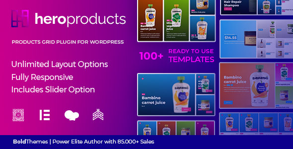 Hero Products  Product Grid Plugin for WooCommerce