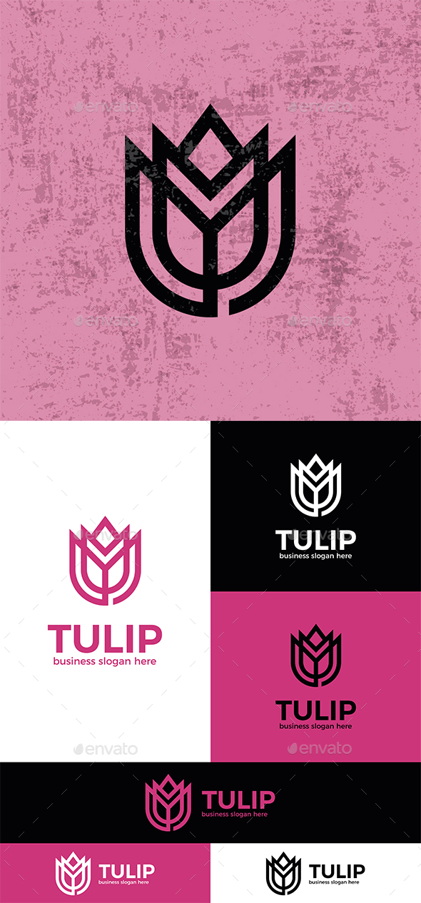 [DOWNLOAD]Tulip Logo Flower