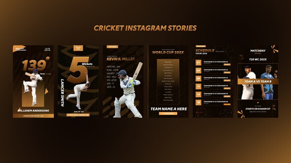 Cricket Instagram Stories