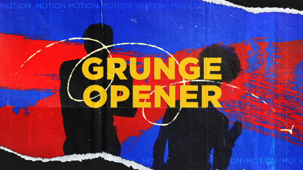 Grunge Opener Openers template preview