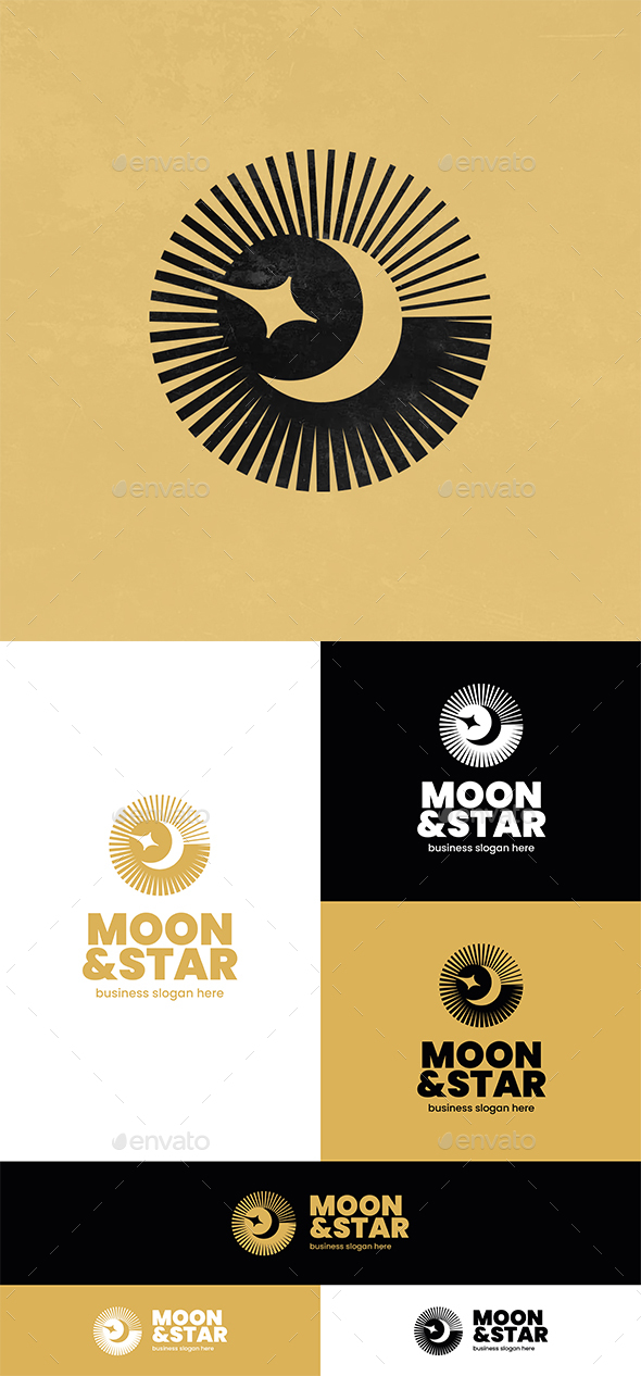 [DOWNLOAD]Moon and Falling Star Logo