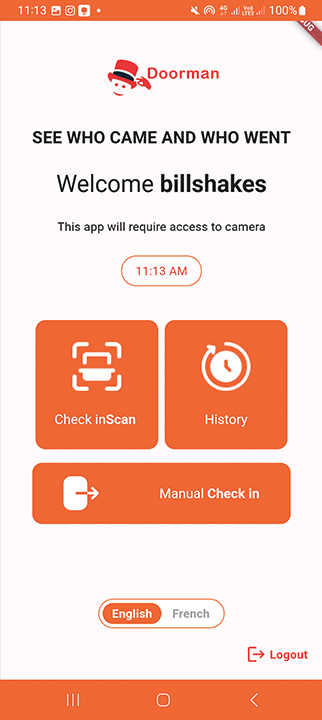 QR Attendance System for Doorman Security by Bill_The_Coder | CodeCanyon