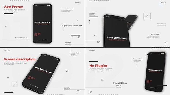 UX App Showcase | Mobile Promo