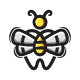 Dental Bee Logo Template