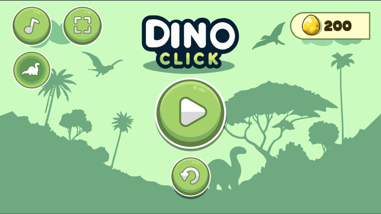 Dino Clicker - HTML5 - Construct 3