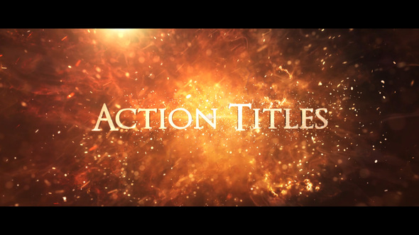 Action Titles Titles template preview