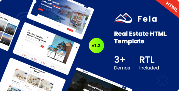 Fela - Real Estate Bootstrap 5 Template by HiBootstrap | ThemeForest