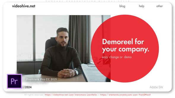 Company Presentation Minimal Style