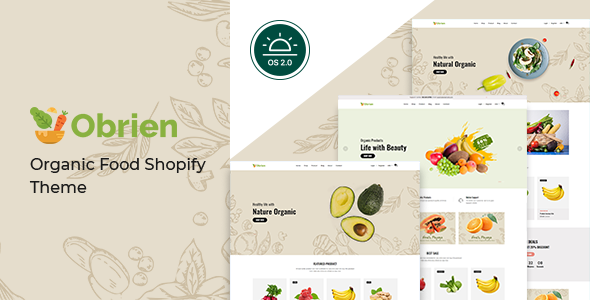 [DOWNLOAD]Obrien – Organic Food Shopify Theme