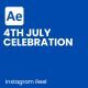 4th July Celebration Instagram Stories - VideoHive Item for Sale